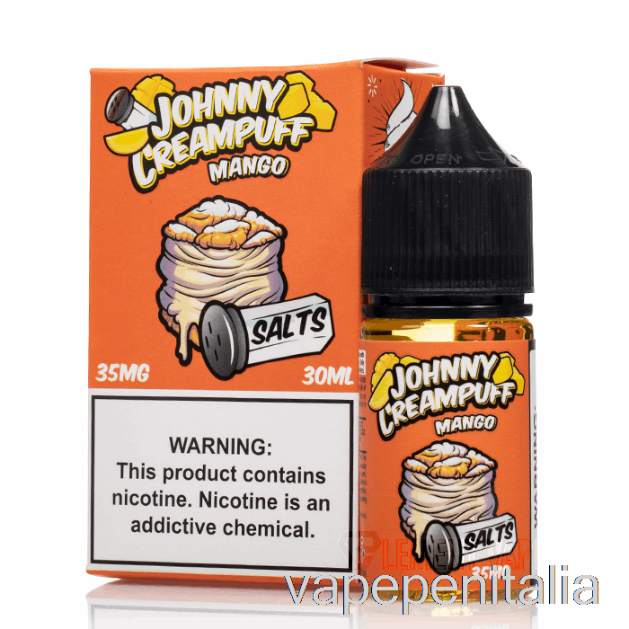Vape Italia Mango - Sali Johnny Creampuff - 30ml 35mg